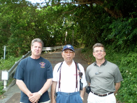 Toby,Taika,Charlie,in kadena